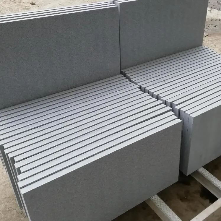 G633 grey granite paving tiles