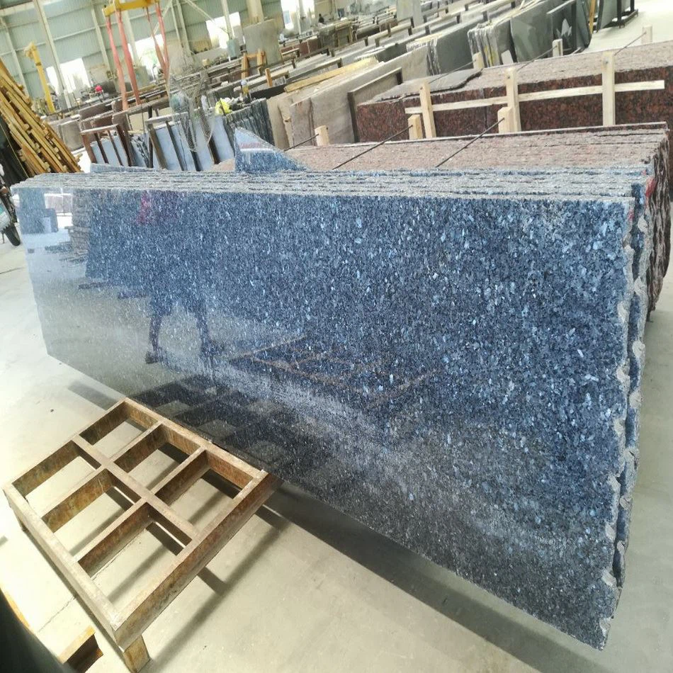 blue pearl granite slab