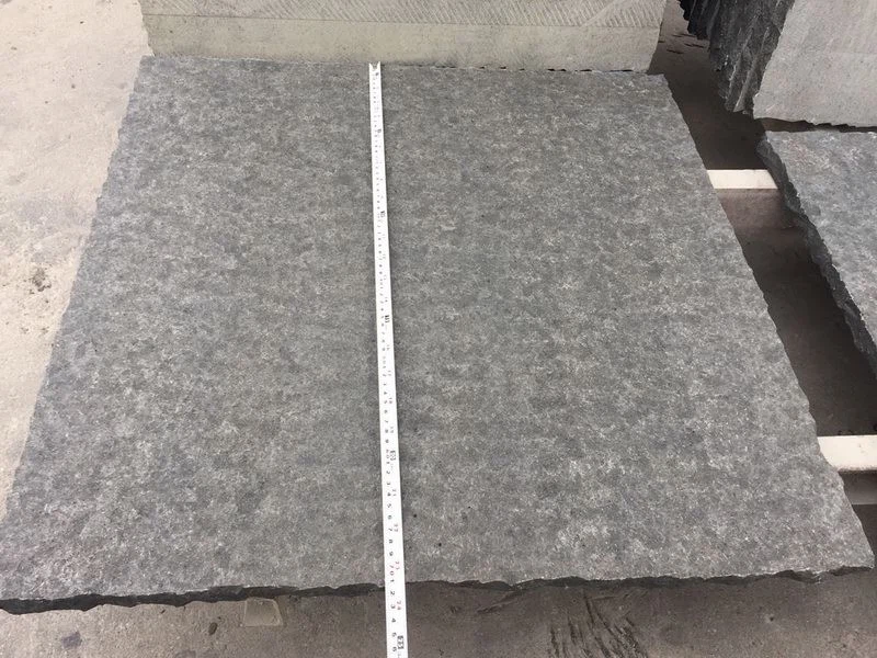 Black Basalt Flamed  tread Tile