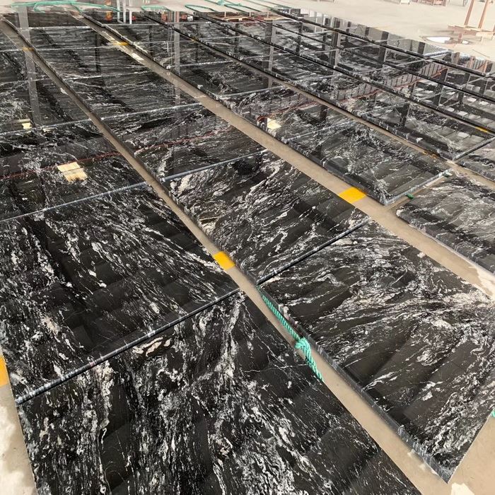 New Cosmic black granite flooring  (1)