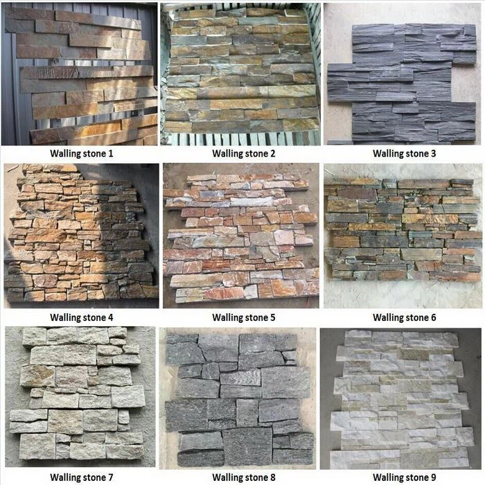 Slate walling ledge stone culture stone