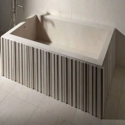 Beige Marble bathtub (5) Beige Marble bathtub (5)