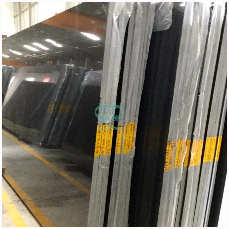 Jet Black Granite Slabs For Kitchen Countertops