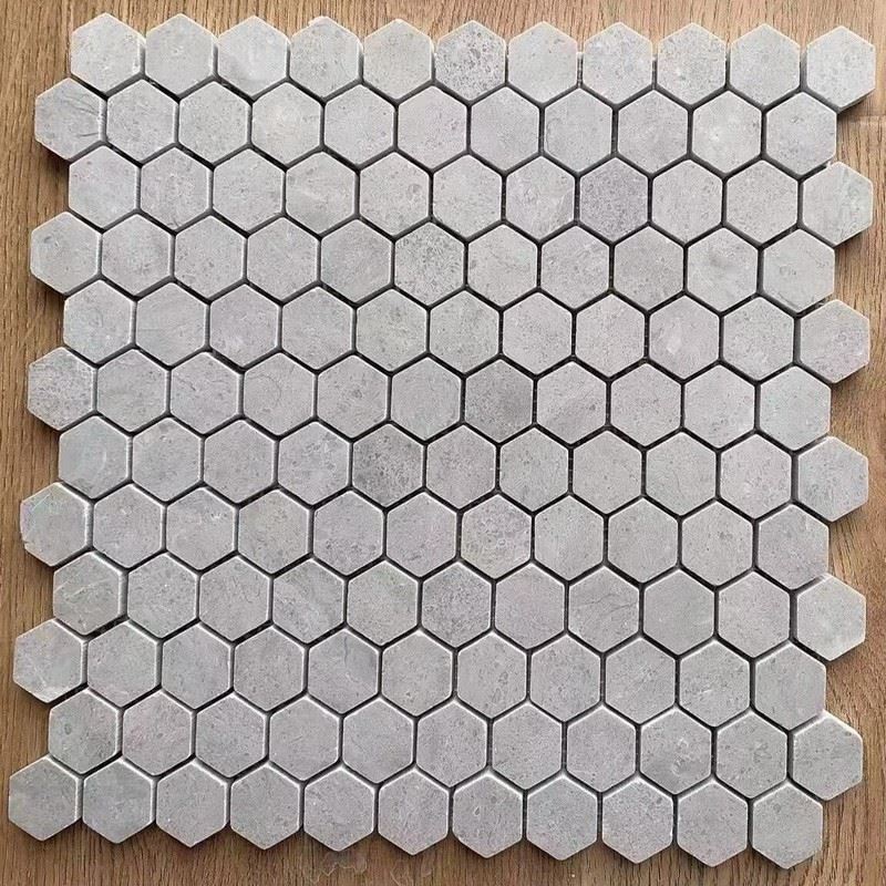 Cindy Grey Hexagonal Mosaic Tiles.jpg