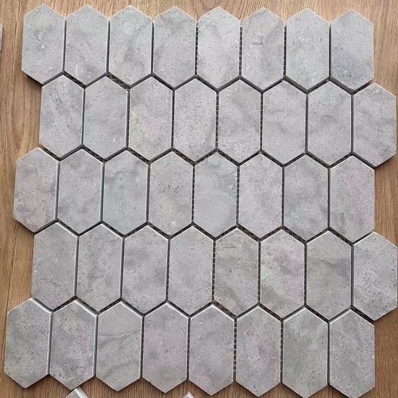 Cindy Grey Hexagonal Honed Mosaic Tile.jpg