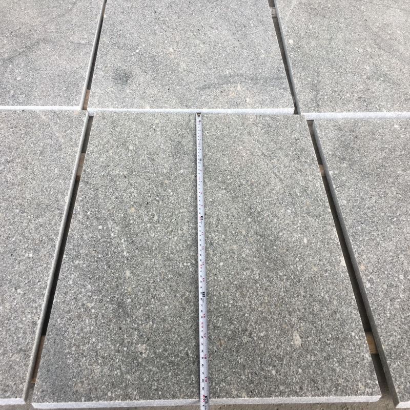polished grey granite
