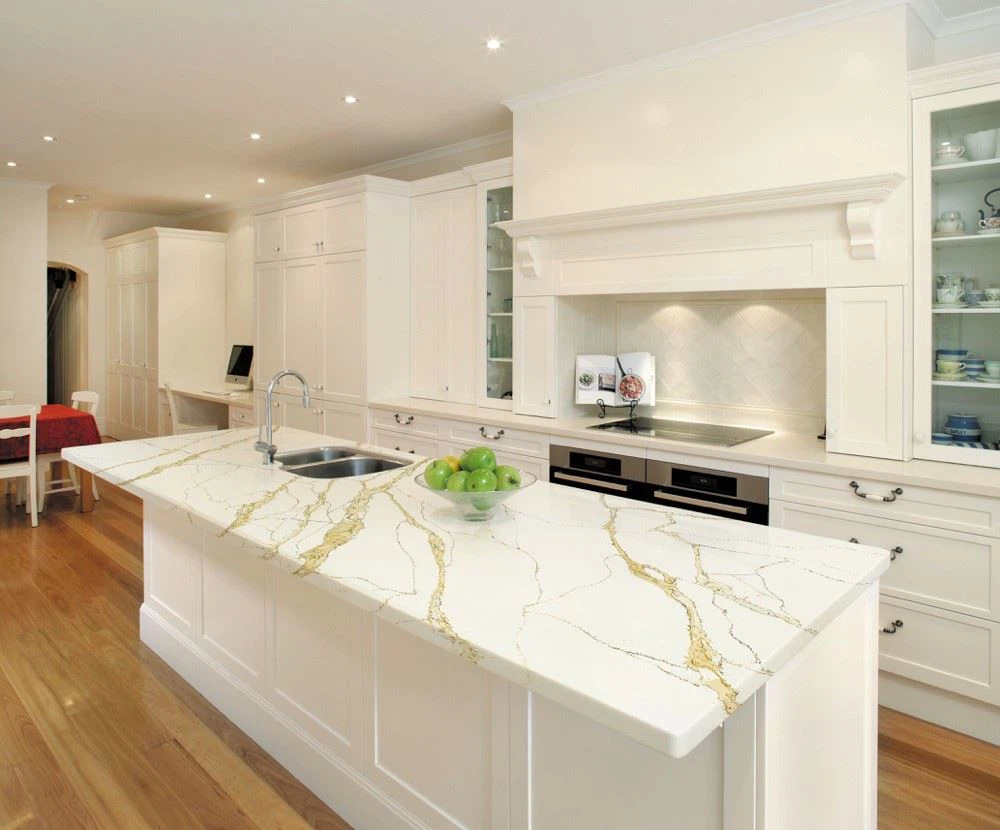 Calacatta Gold Quartz Countertops