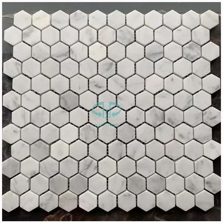 Bianco Carrara Marble Mosaic