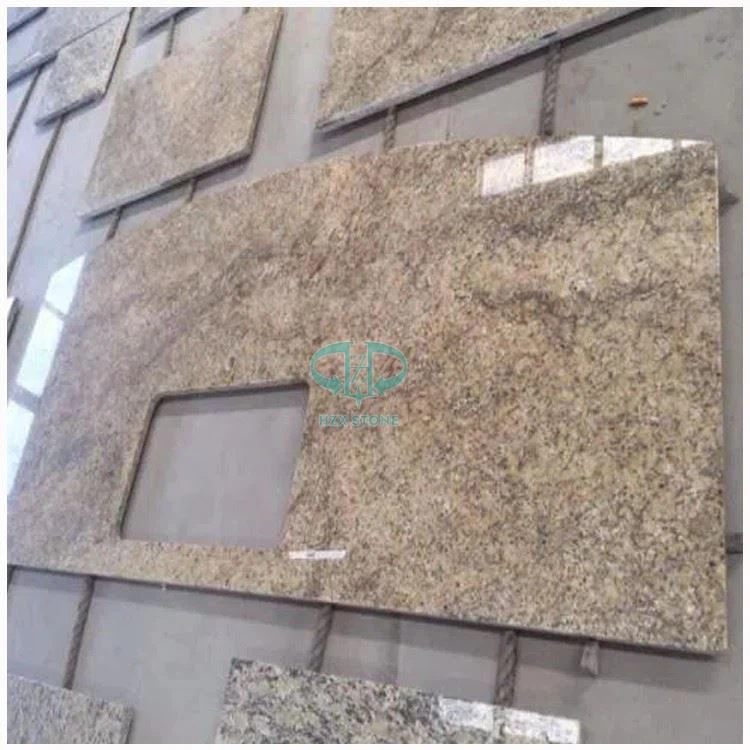 Giallo Fiorito Granite Benchtops