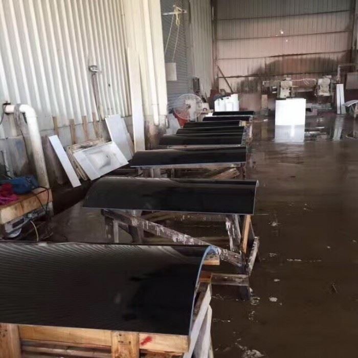 Black Nano Glass Slab