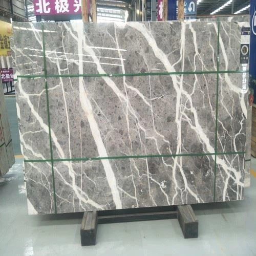 Casual Gray Marble Slab