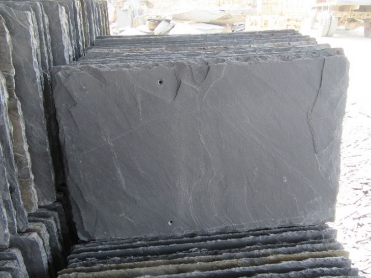 China Black Slate Roof Tiles