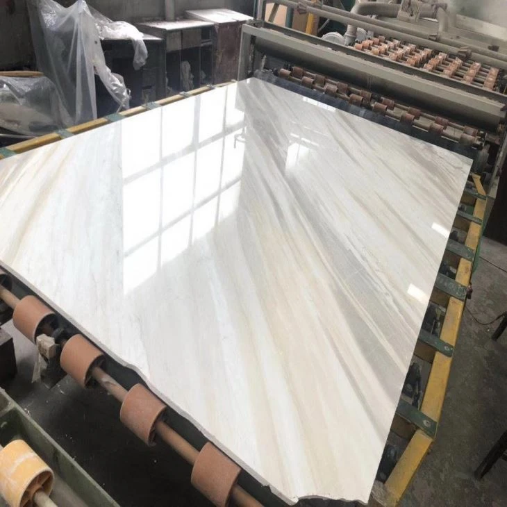 earl white polished slab
