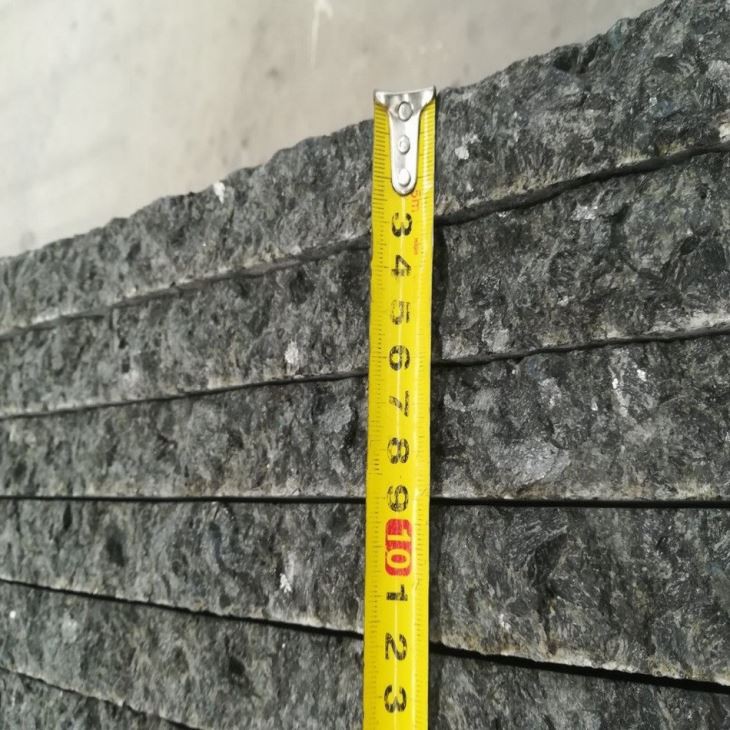 green granite slab