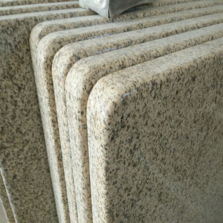 golden granite countertop
