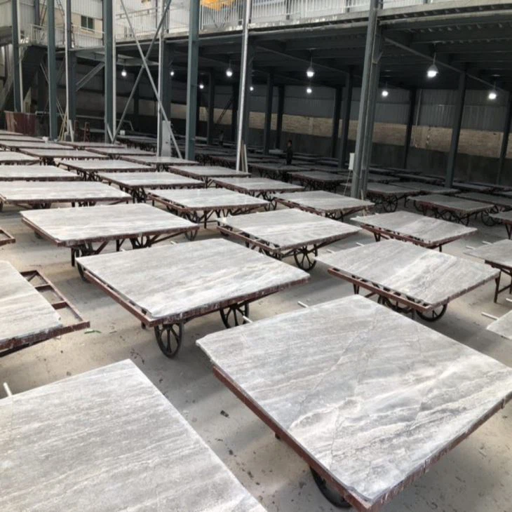 grey van gogh quartize slab