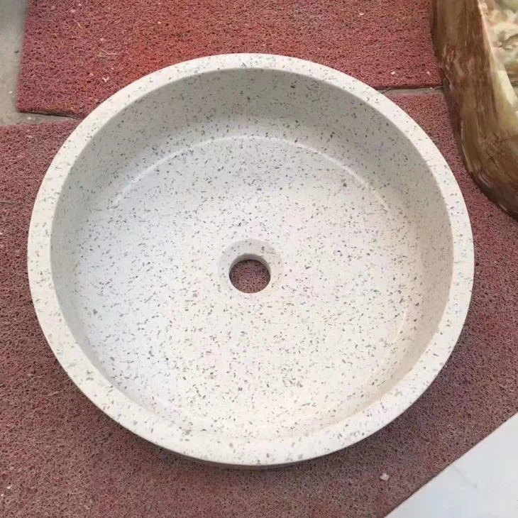 Grey Terrazzo Stone Sink