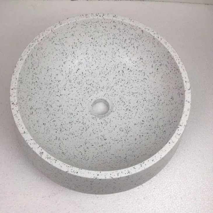 Grey Terrazzo Stone Sink