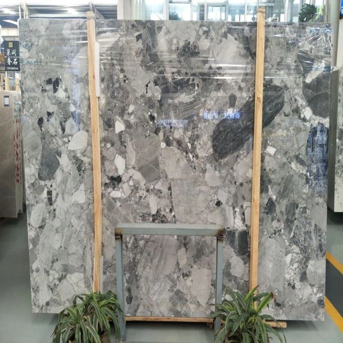 Ice Grey Marble Slab
