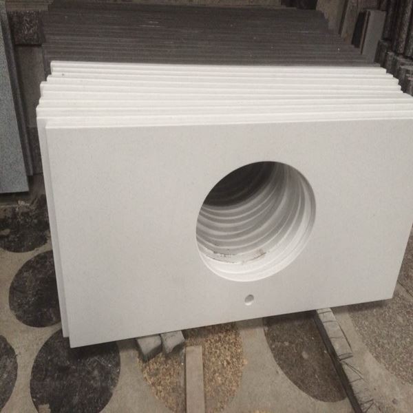 Pure White Quartz Countertop