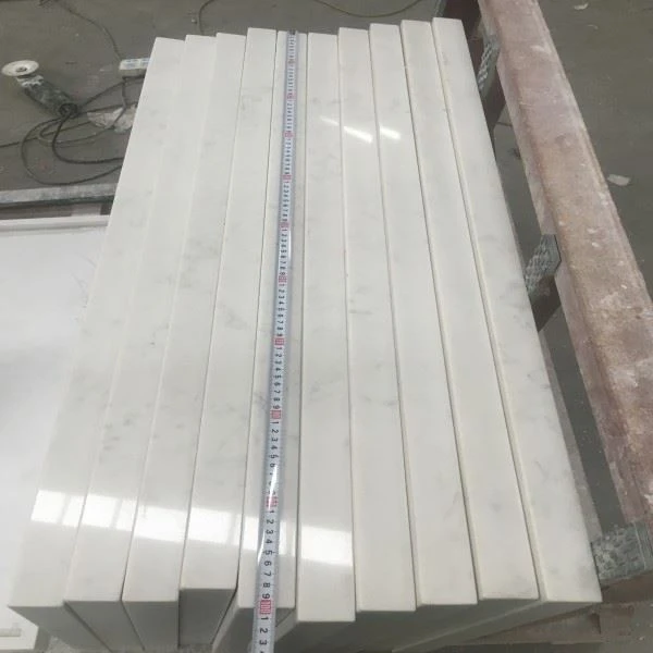 Pure White Quartz Stone Tiles