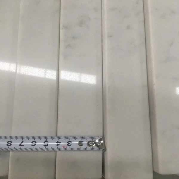 Pure White Quartz Stone Tiles