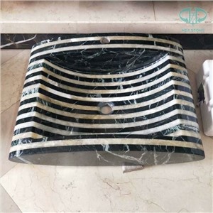 Black And White Marble Sink