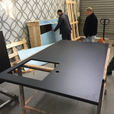 Black Nano Glass Countertop
