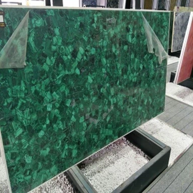 Green Gemstone Agate Marble Slabs