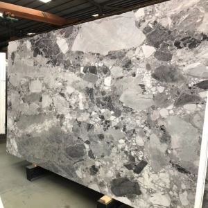 Ice Grey Marble Slab
