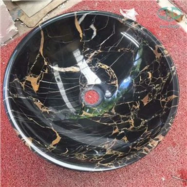 Natural Black Marble Sink