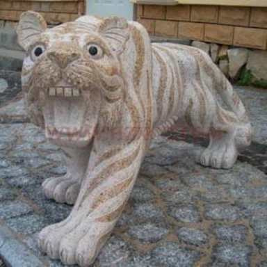 Tiger Yellow Granite Sculpture