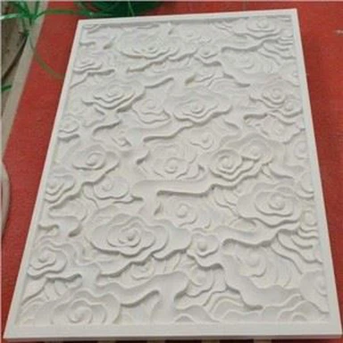 White Marble CNC Pattern