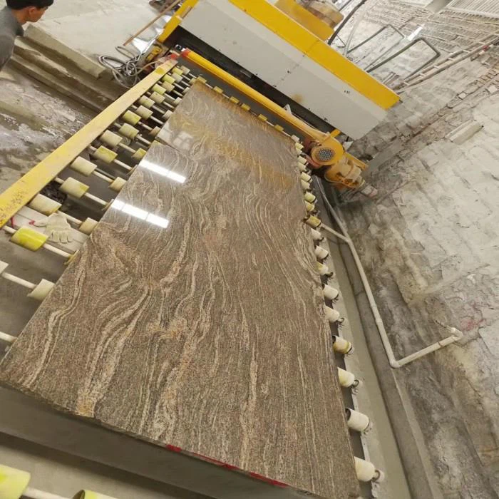 Tiger Yellow Granite slab (3)