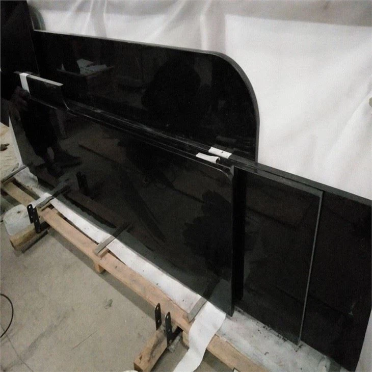 black star galaxy granite floor tiles