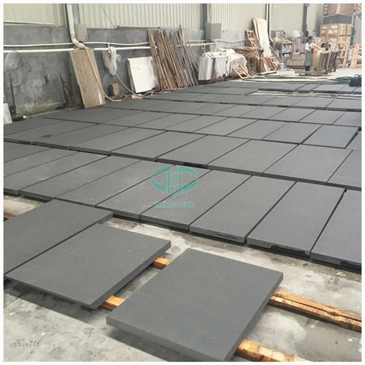 Absolute Black Granite Flute Tile for Wall Decoration