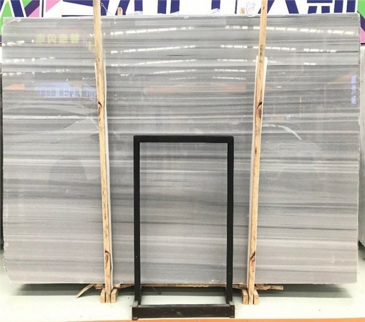 Eqvator White Straight Vein Marble
