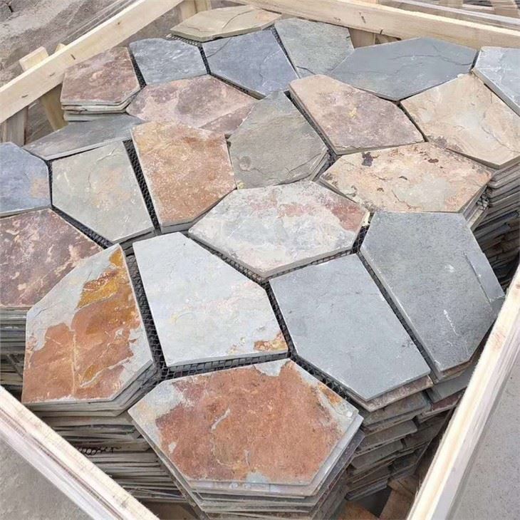 Randam Rusty slate Paving Tiles