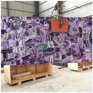 Amethyst Semi Precious Stone Slab