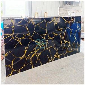 Armenia Obsidian Gemstone Slab