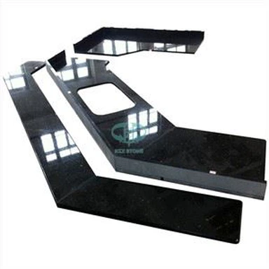 Black Galaxy Granite Kitchen Top