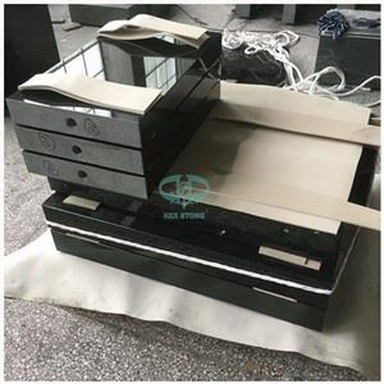 Black Granite Tombstones