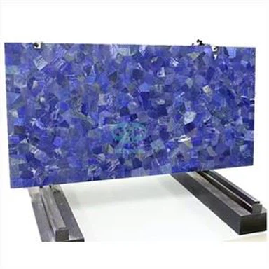 Blue Lapis Lazuli Gemstone Slab