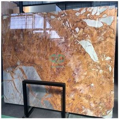Brazil Gold Marble Slabs For Indoor Wall Tile