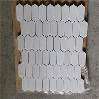 Crystal White Marble Mosaic Tiles