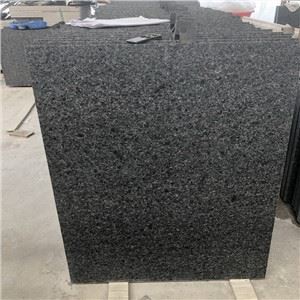 Flamed Angola Black Granite Tiles
