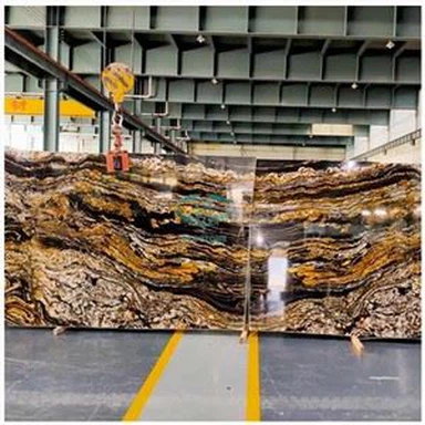 Gold And Black Granite