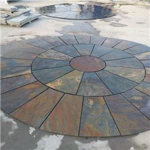 Round Slate Cultural Stone