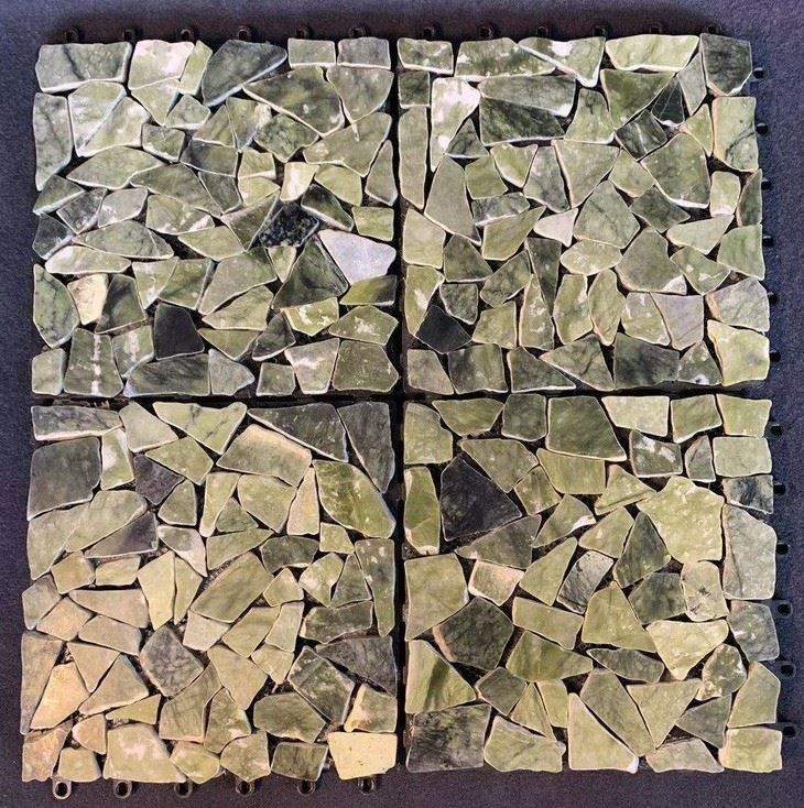 Stone Mosaic Pebble Floor And Wall Tile