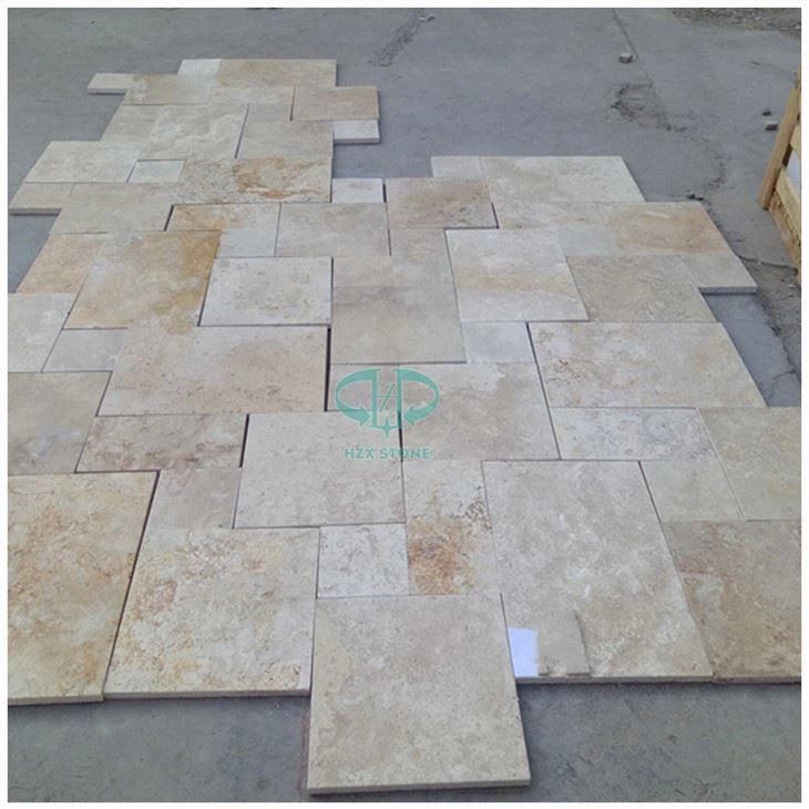 Travertine Pavers Versailles Pattern